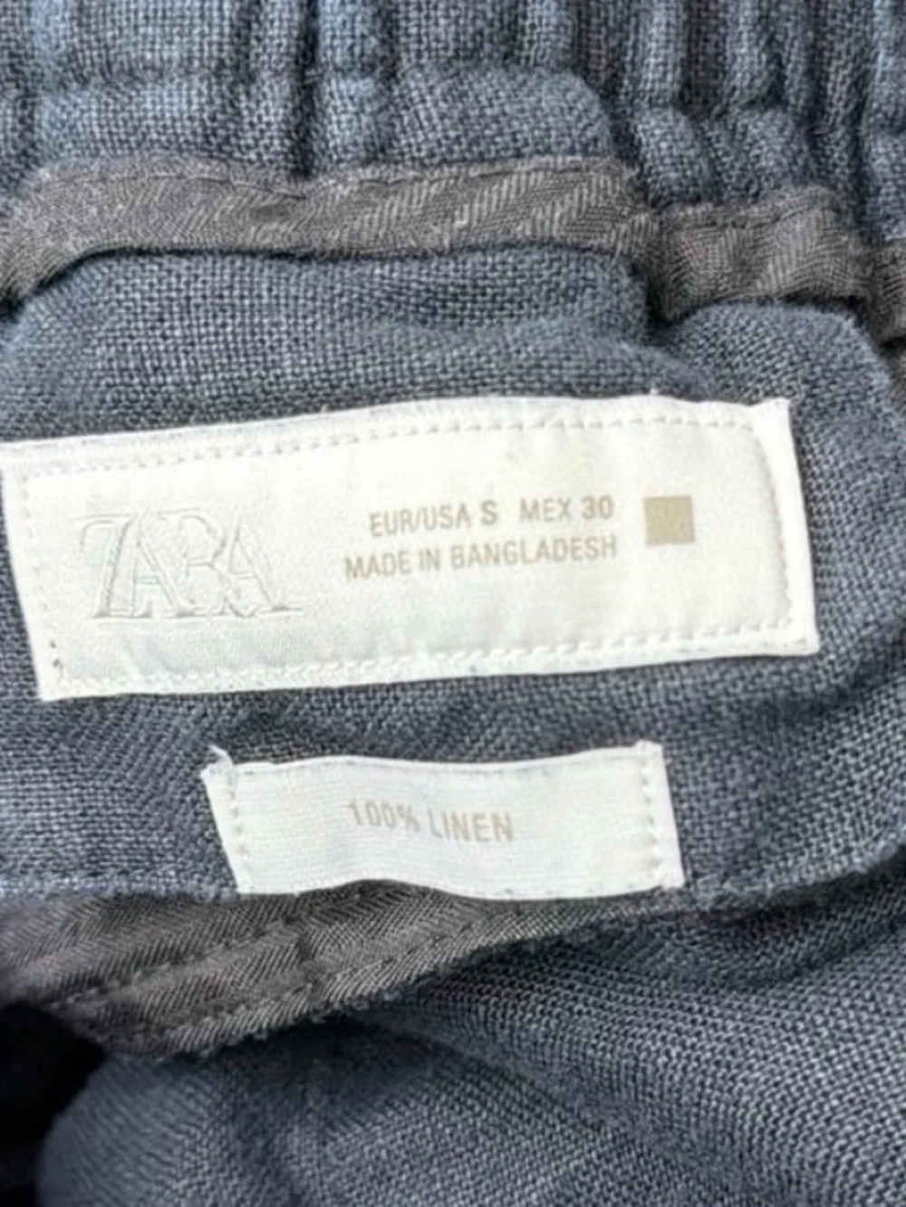 Zara Men’s Linen Pants (size S) EUC